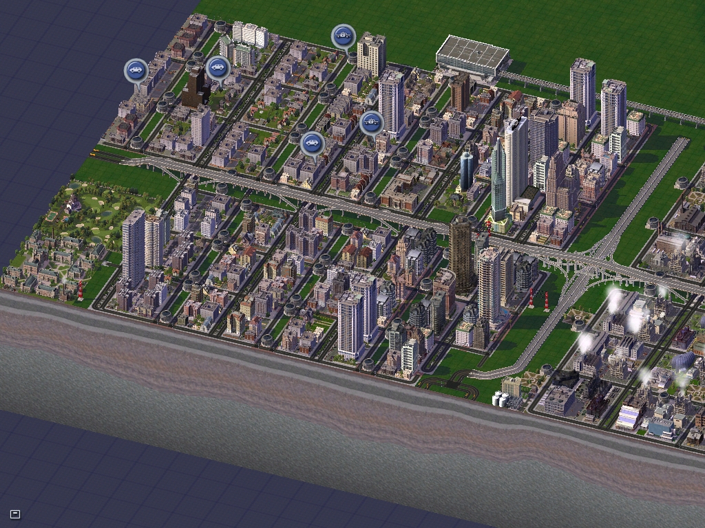 シムシティ4 Simcity4 景観都市が作れない5 Moonlinghtのブログ