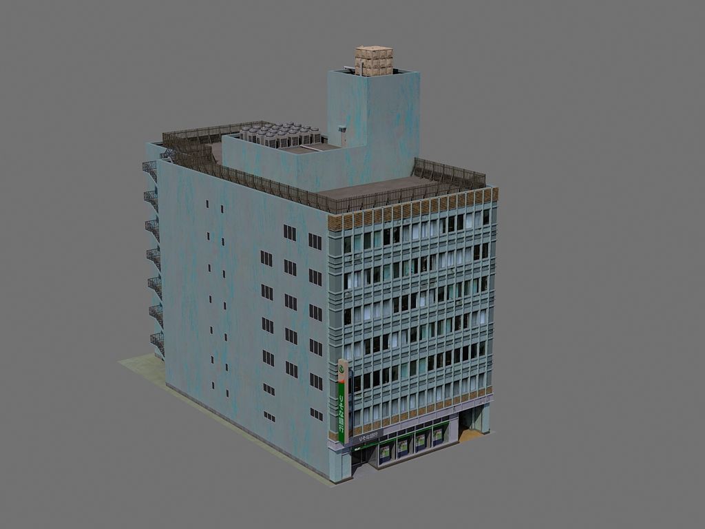 Bat ダイアゴナル雑居ビル 製作 Moonlinghtのブログ