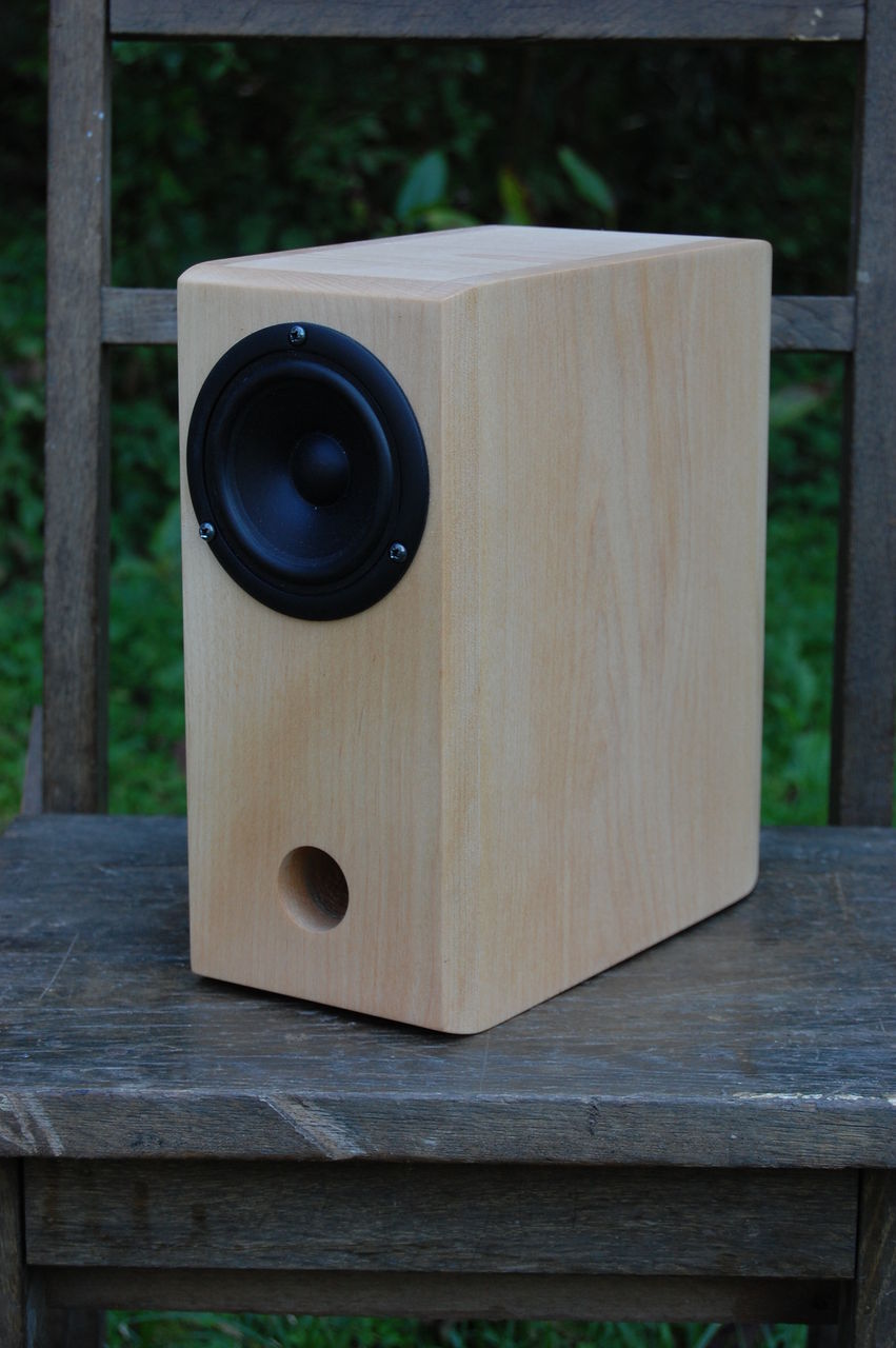 ステレオ 2012 8月号付録 SCANSPEAK 10cm スピーカー : 木工