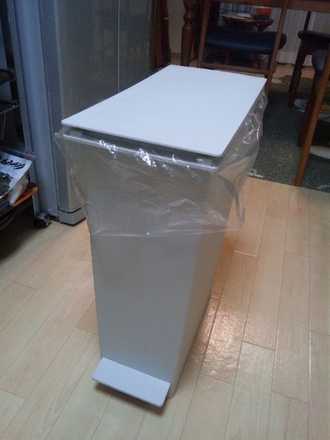 無印良品のペダル式ダストボックス むー様のひとりごと 無印良品のペダル式ダストボックス むー様のひとりごと