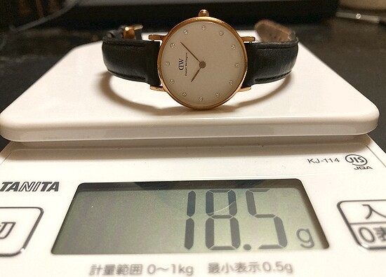 ダニエルウェリントンの電池交換 : 千一夜すもつくれん話