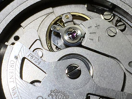F6724 movement clearance