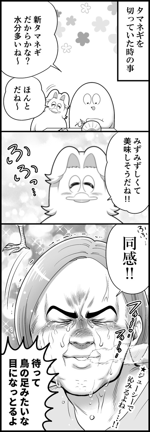 タマネギカットをしたならば