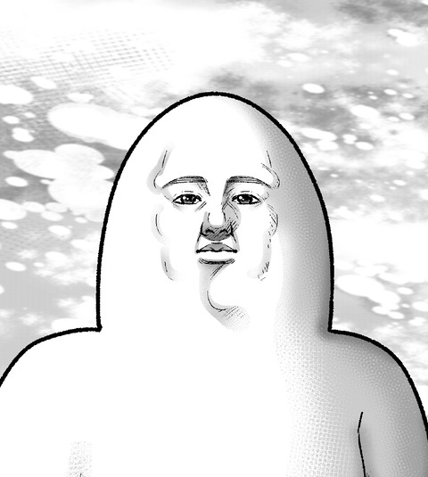 見つめる