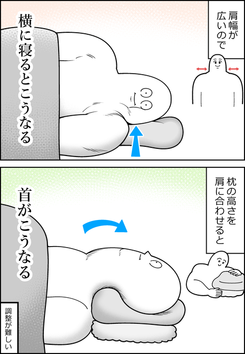 ストロング肩幅の憂鬱