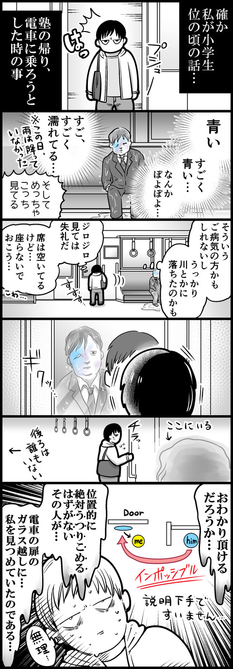 青いおじさんの話①