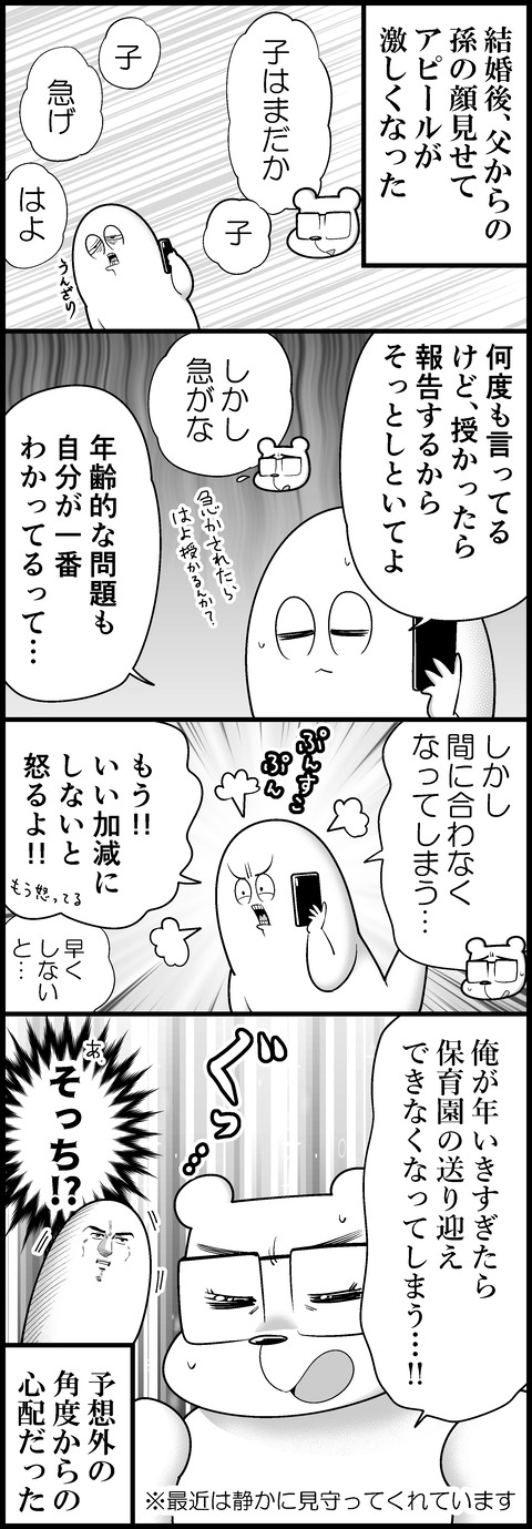 父の催促