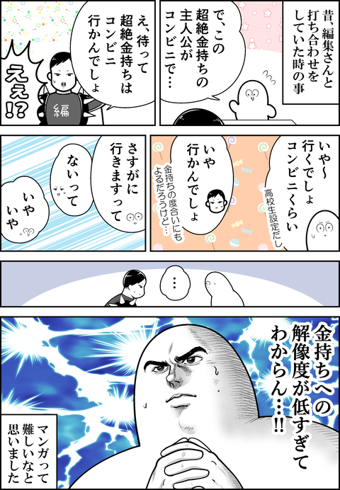 金持ちの解像度
