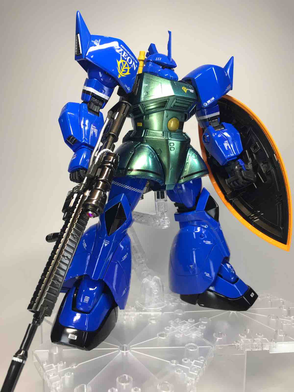 Mg ガトー専用ゲルググ グロス塗装仕上げ 製作 塗装 Morgana Works