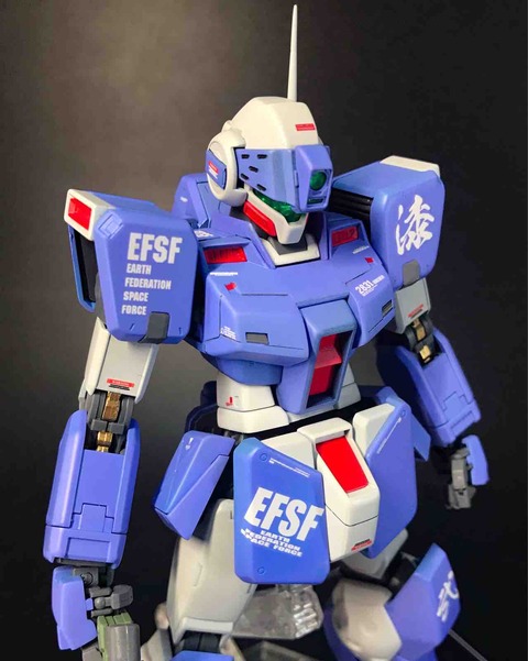 MG RGM-79SP ジム・スナイパーII 製作 塗装 その三 （完成） : Morgana