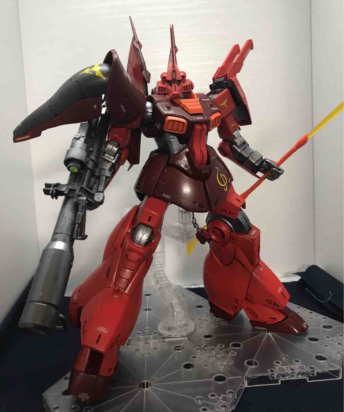 HG ディジェ(シャア専用)Ver.2.0塗装完成品 HGUCシャア専用ディジェ