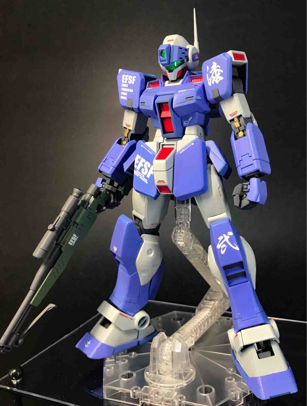 MG RGM-79SP ジム・スナイパーII 製作 塗装 その三 （完成