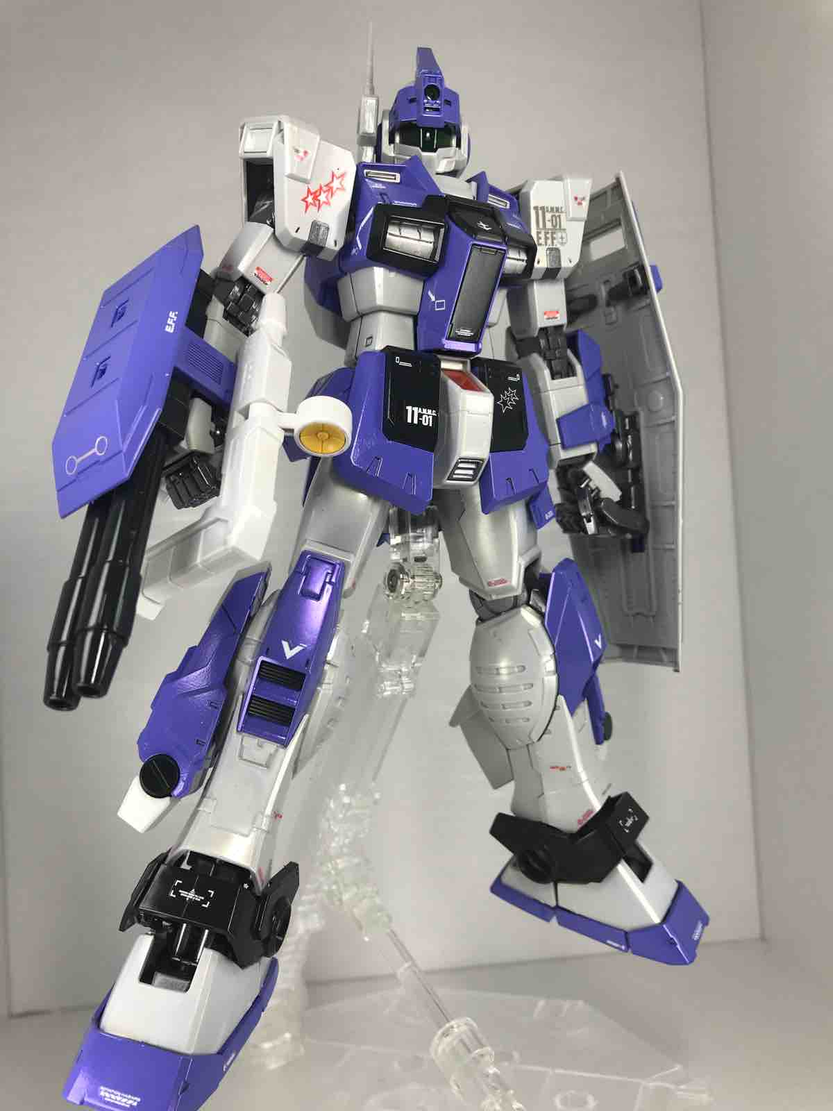 MG ジム・ドミナンス 作製その二 パール塗装 完成 : Morgana Works