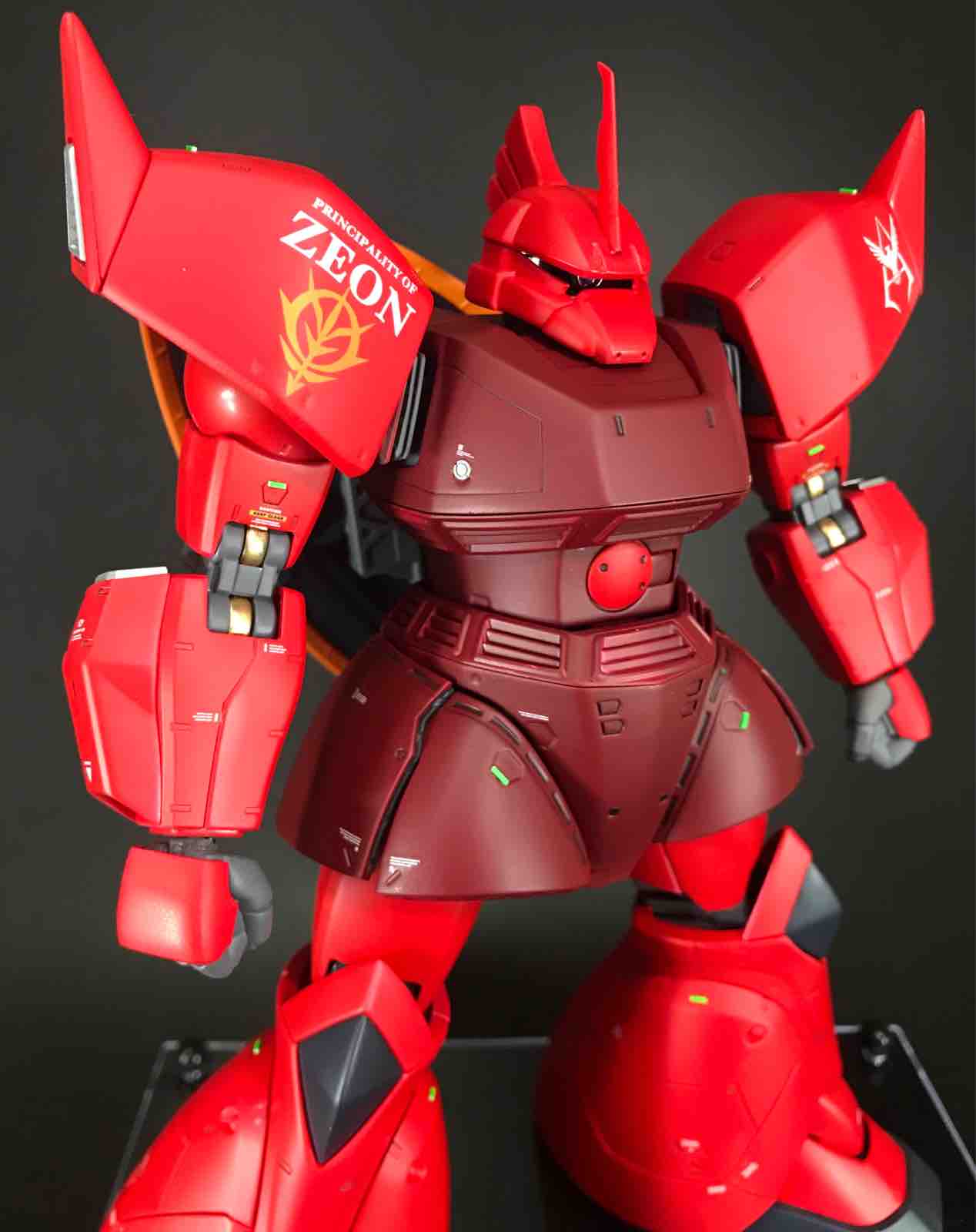 MG シャア専用ゲルググ ver.2.0 製作 塗装 その二（完成） : Morgana Works