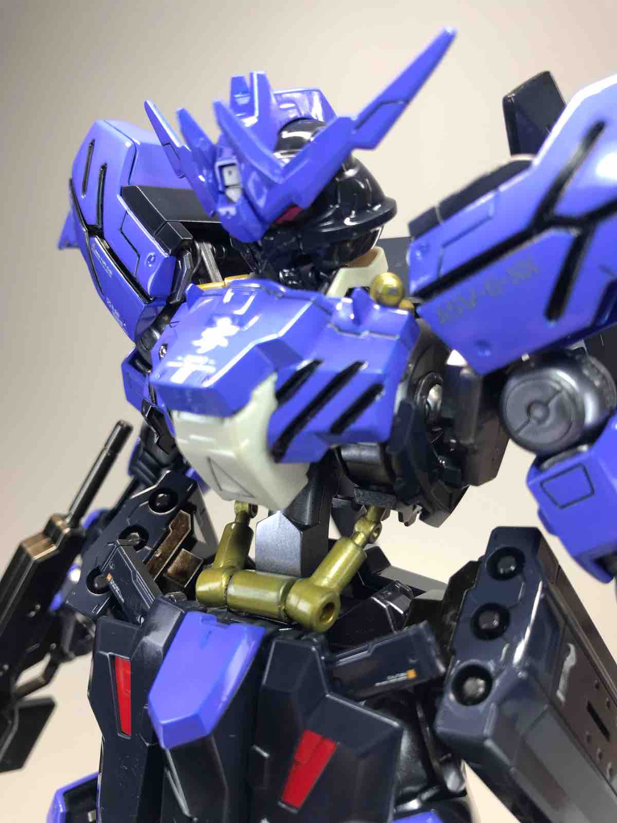 1 100 フルメカニクス ガンダムヴィダール 製作 塗装 鉄血のオルフェンズ Morgana Works