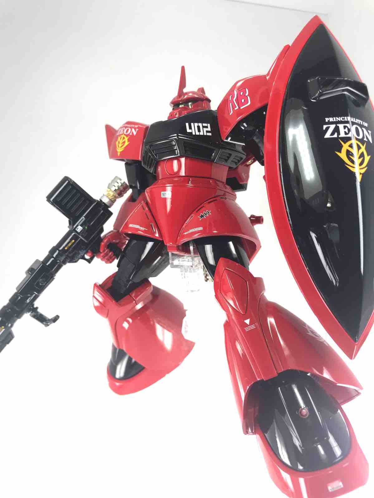 HGUC ジョニー・ライデン専用ゲルググ 制作 塗装 その三 完成
