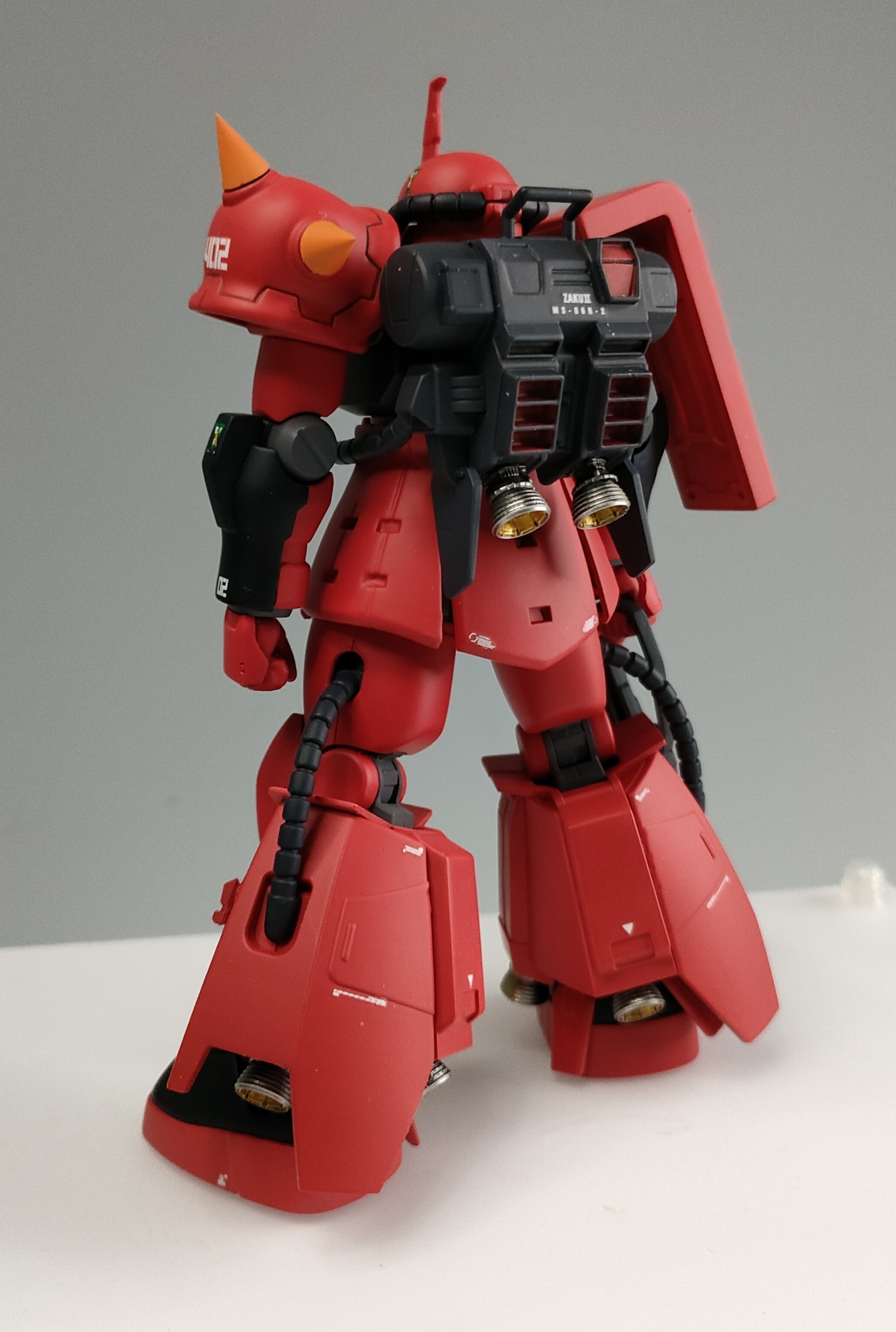 HGUC ジョニーライデン専用ザク 製作 塗装 その5（完成