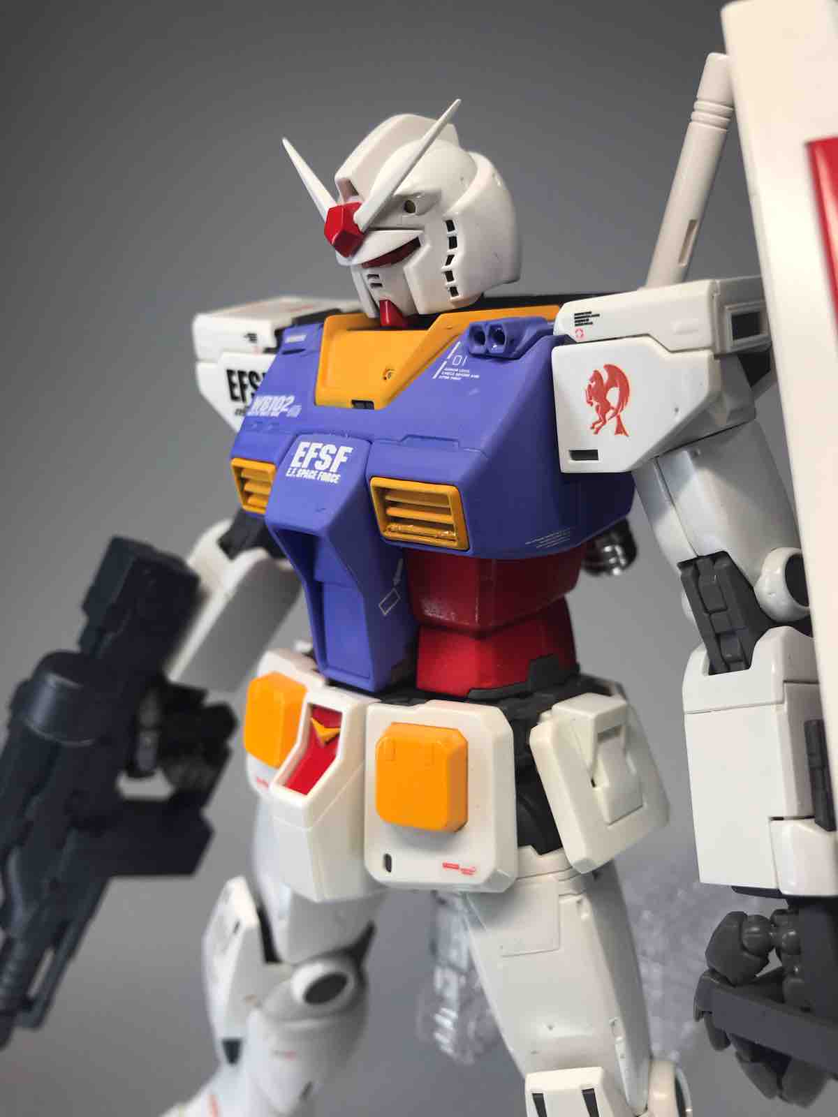 MG RX-78-2 ガンダム 全塗装 MG RX-78-02 ガンダム （ORIGIN版） 製作 塗装 : Morgana Works