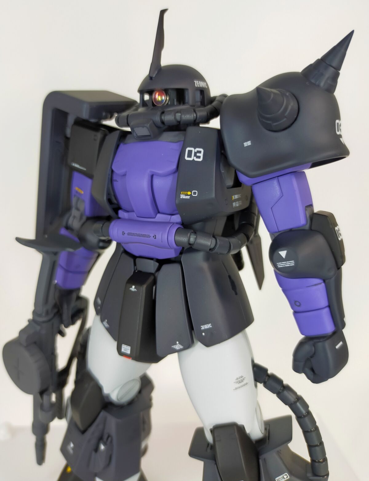 Mg 高機動型ザク 黒い三連星 製作 塗装 Morgana Works Mg 高機動型ザク 黒い三連星 製作 塗装 Morgana Works