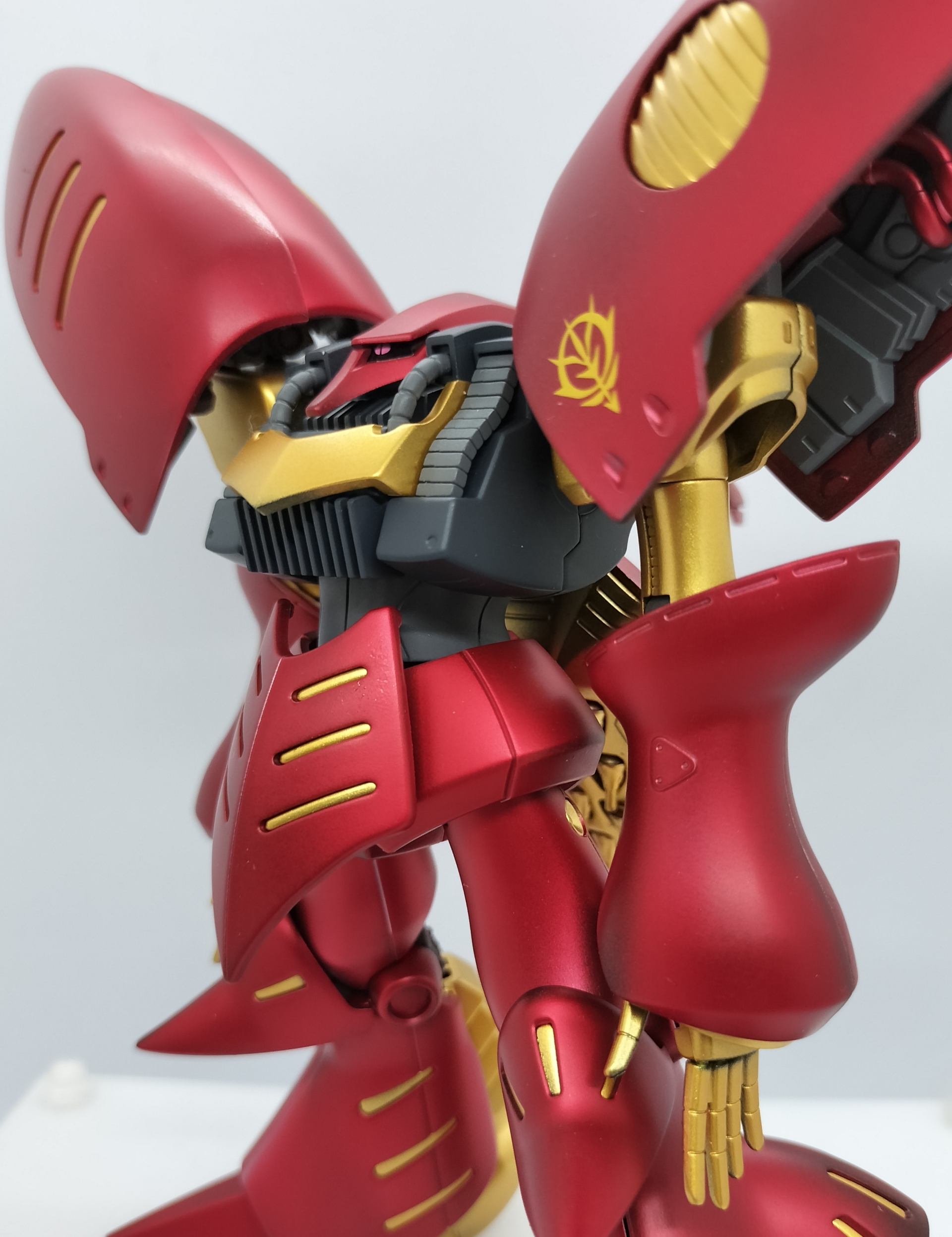 HG キュベレイmk-2 マットキャンディ塗装＆メタリック塗装仕上げ 製作