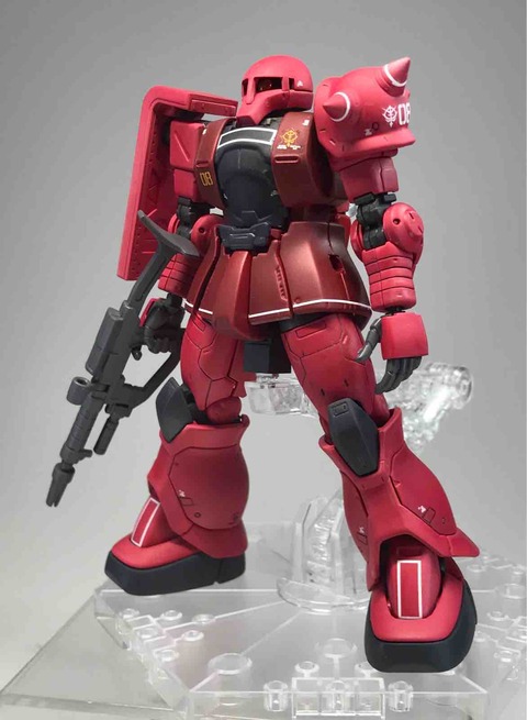 HG シャア専用ザクⅠ 製作 塗装 : Morgana Works