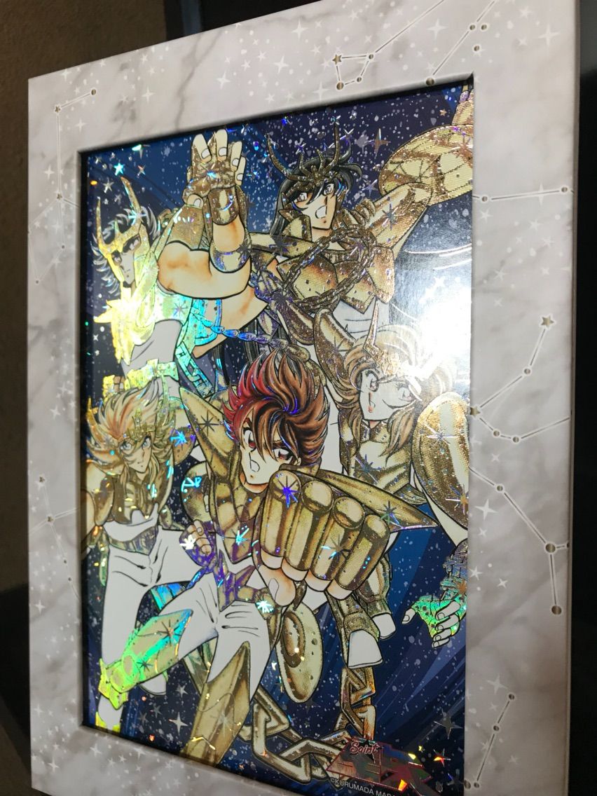 【未開封2枚セット】聖闘士星矢　複製原画　複製原稿　WJ50 ジャンプ展 2枚セット 聖闘士星矢 複製原画 複製原稿 ペガサス流星拳 - メルカリ