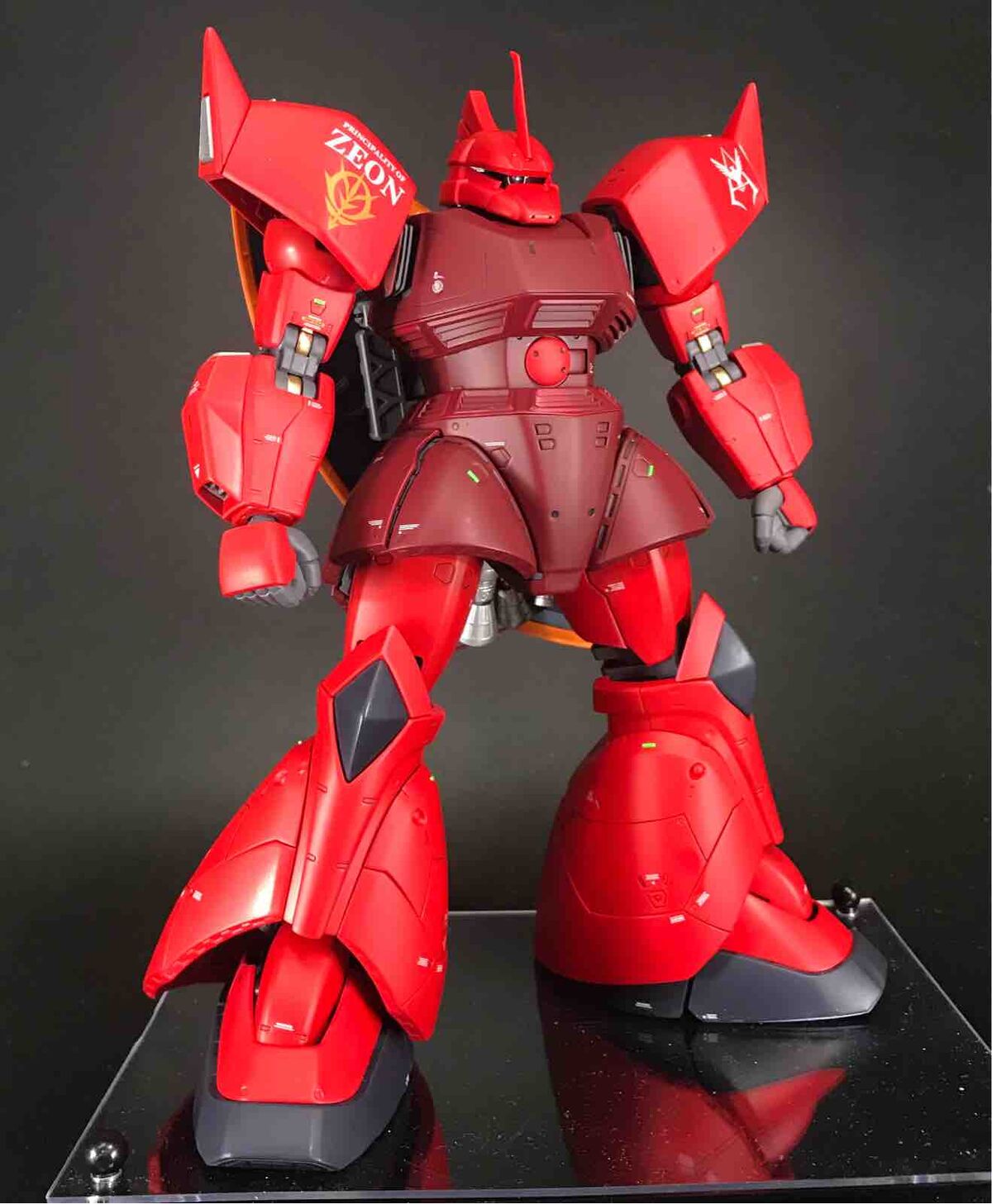 MG シャア専用ゲルググ ver.2.0 製作 塗装 その二（完成） : Morgana Works