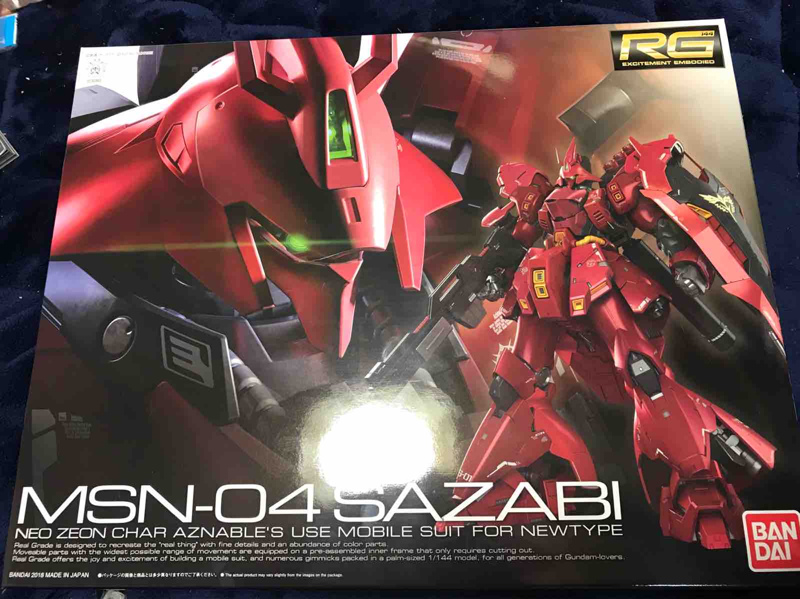 Rg サザビー 到着 キットレビュー Morgana Works Rg サザビー 到着 キットレビュー Morgana Works