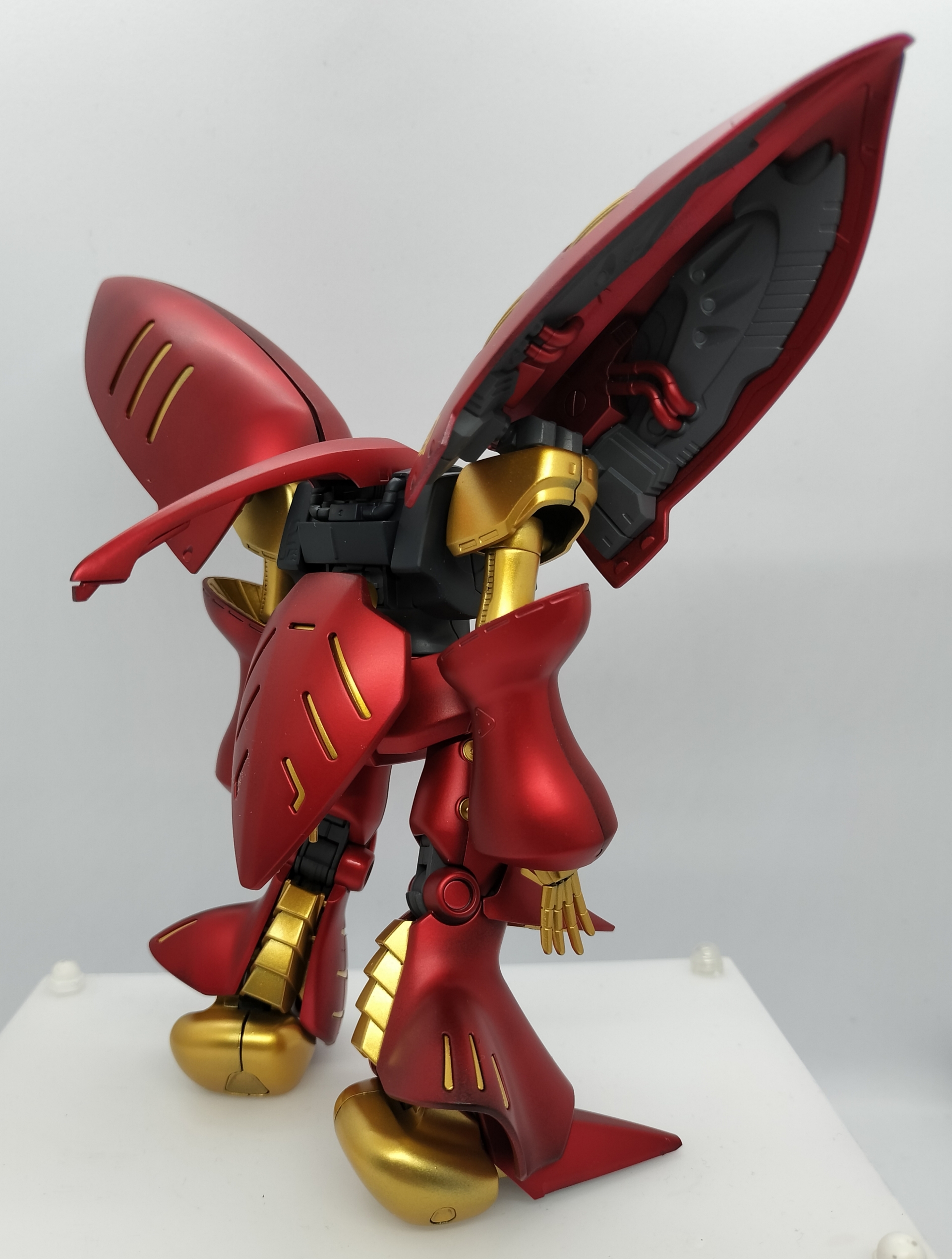 HG キュベレイmk-2 マットキャンディ塗装＆メタリック塗装仕上げ 製作