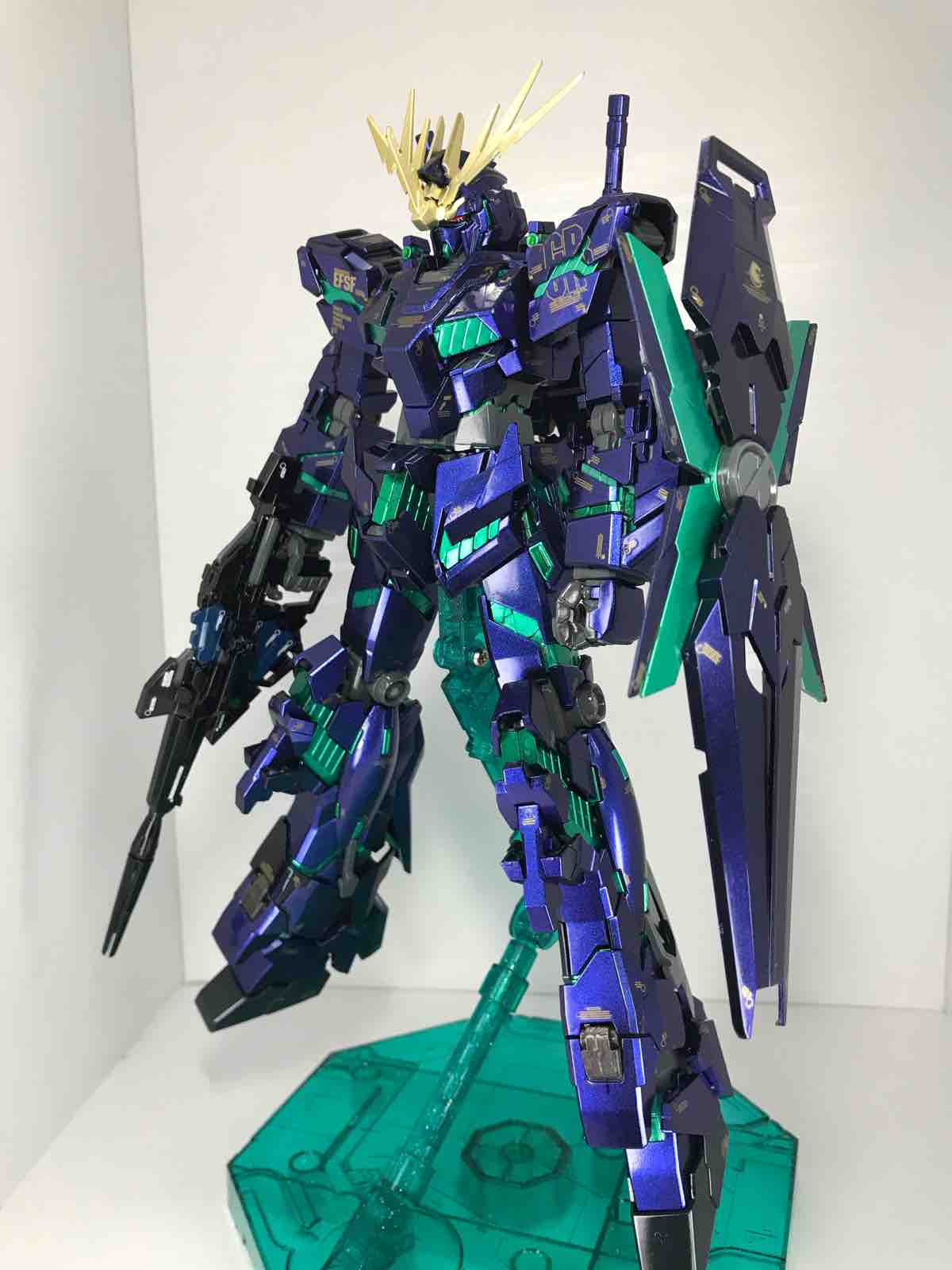 メカニカルバスト ユニコーン バンシィ 塗装済み 全塗装 ガンプラ メカニカルバスト ユニコーン バンシィ 塗装済み 全塗装