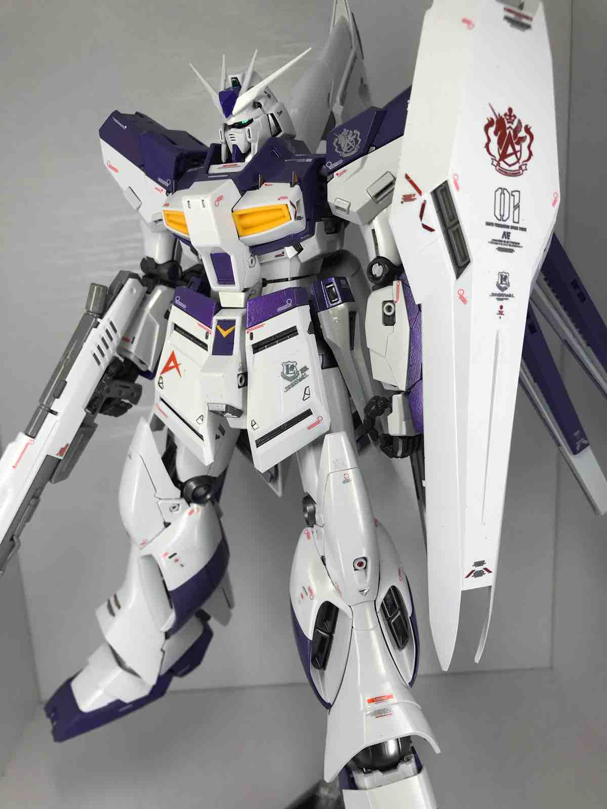 MG HI-νガンダム ver.ka 製作 塗装 : Morgana Works