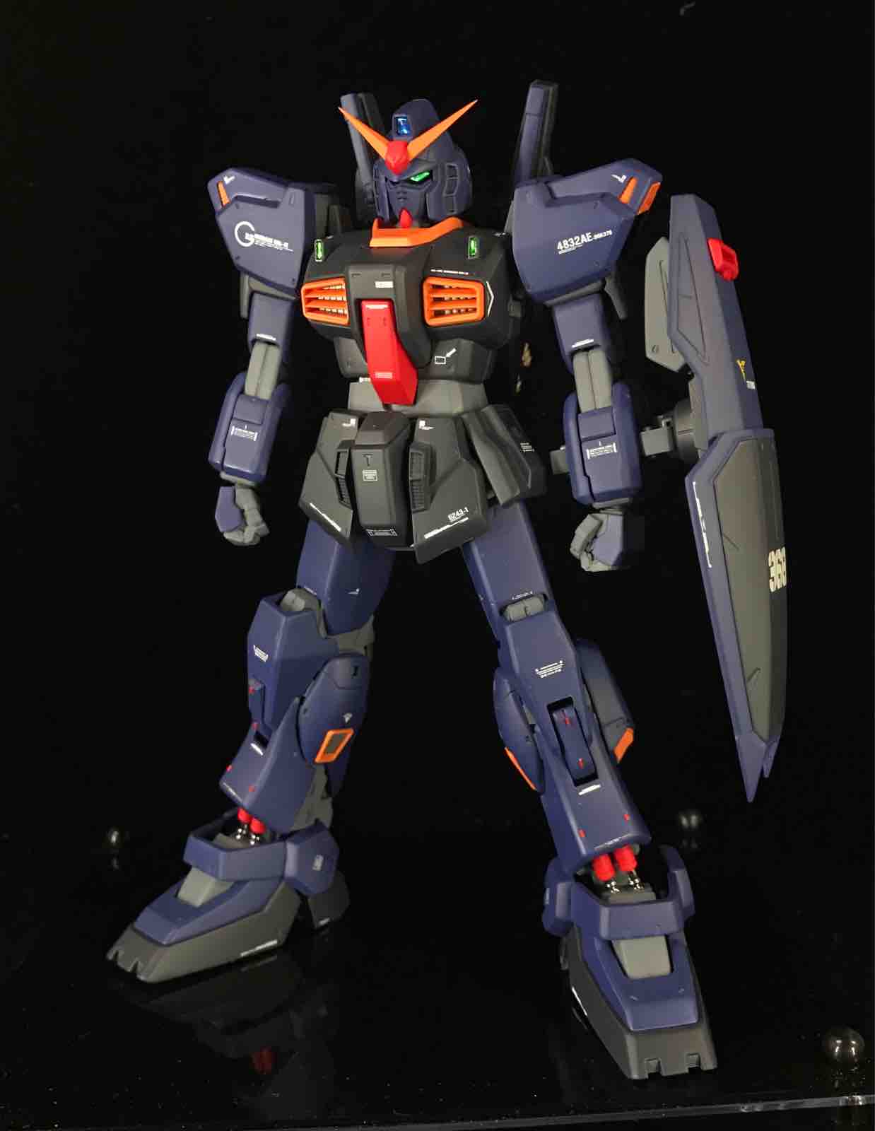 Mg ガンダムmk 2 Ver 2 0 ティターンズ 製作 塗装 その二 完成 Morgana Works Mg ガンダムmk 2 Ver 2 0 ティターンズ 製作 塗装 その二 完成 Morgana Works