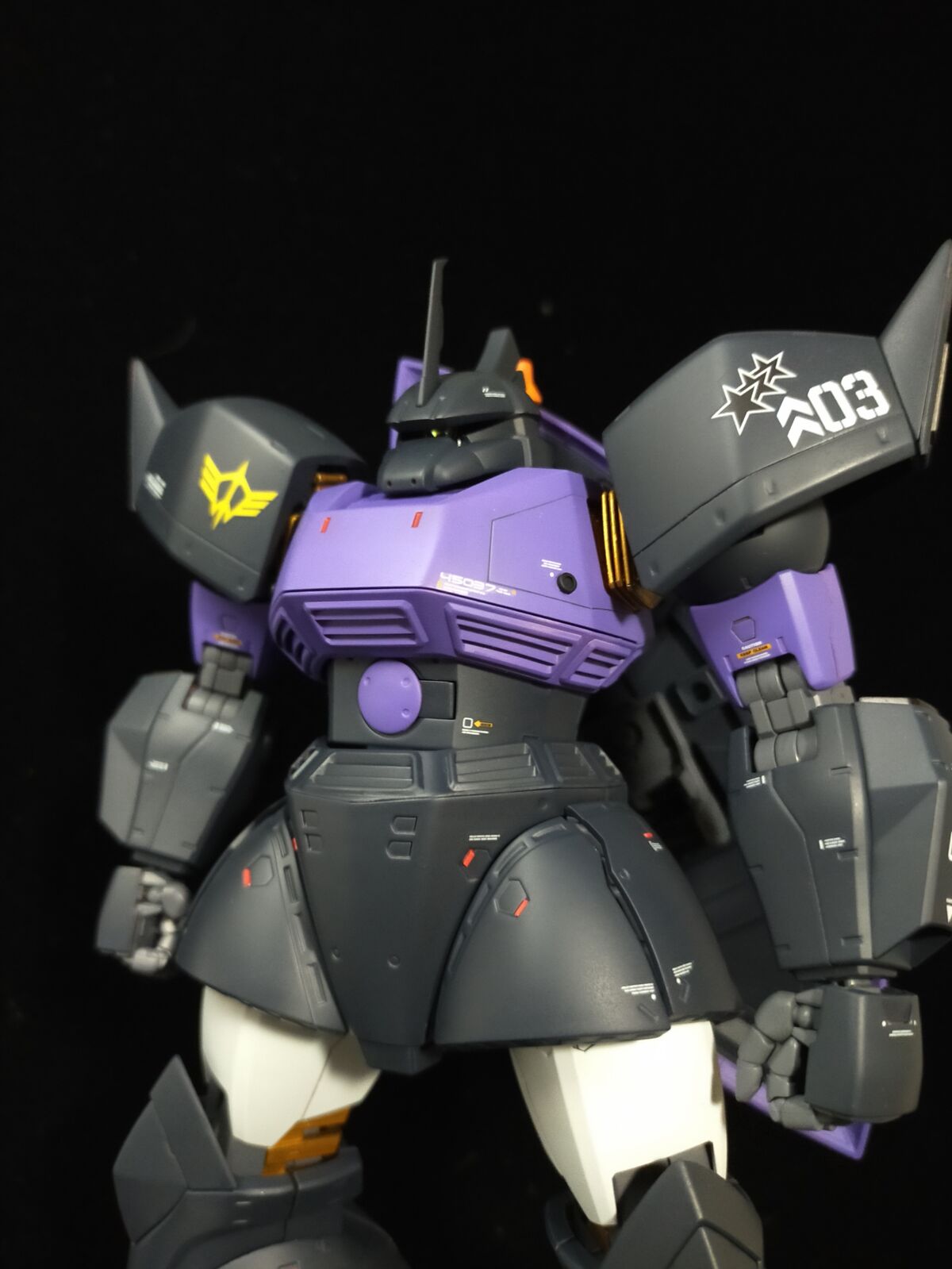 MG ゲルググver.2.0 製作 塗装（黒い三連星仕様） : Morgana Works