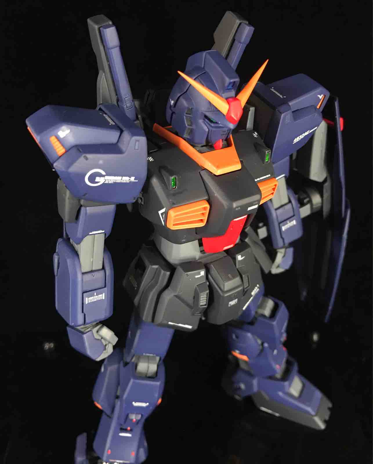 Mg ガンダムmk 2 Ver 2 0 ティターンズ 製作 塗装 その二 完成 Morgana Works