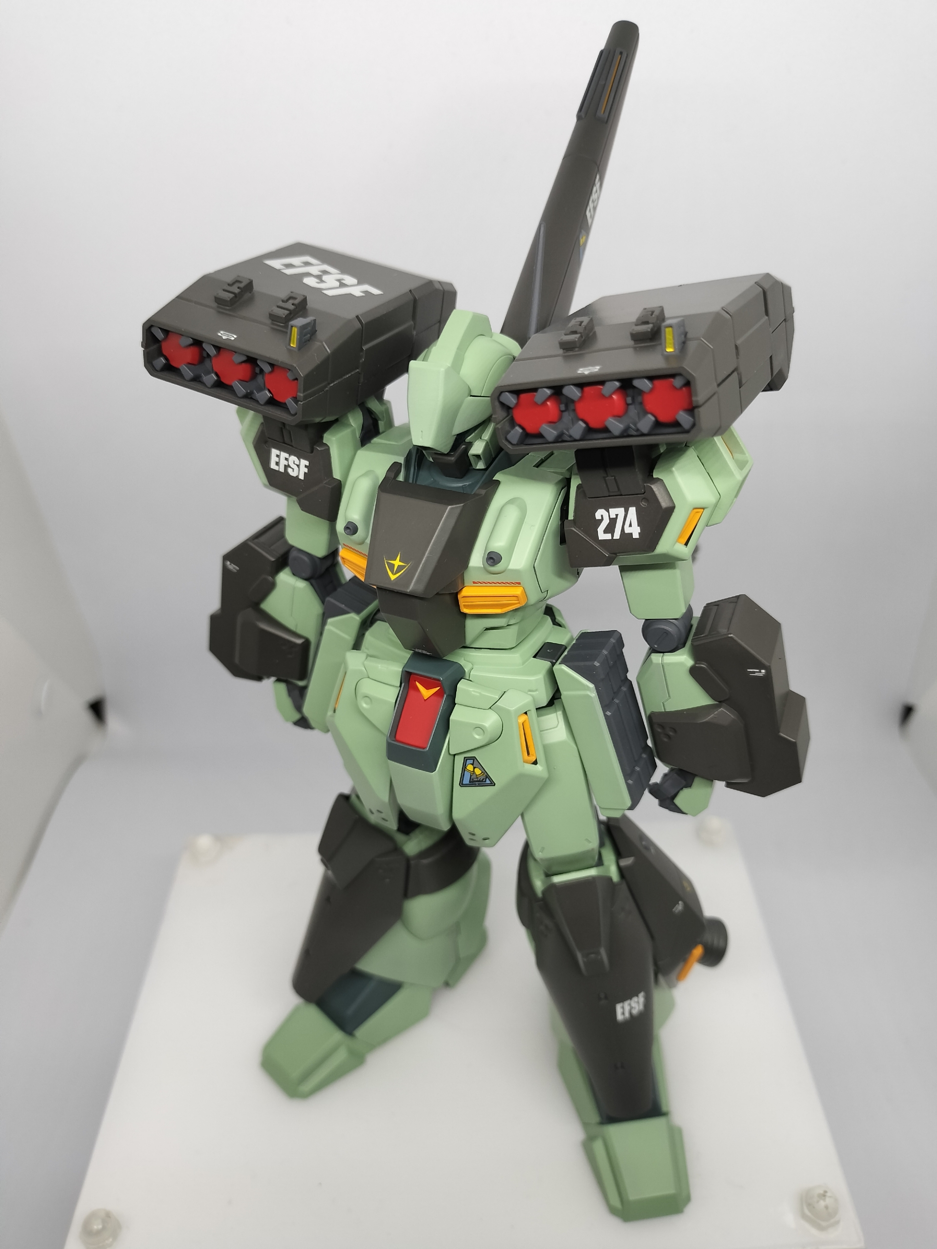 MG スタークジェガン つや消し | シラタマさんのガンプラ作品