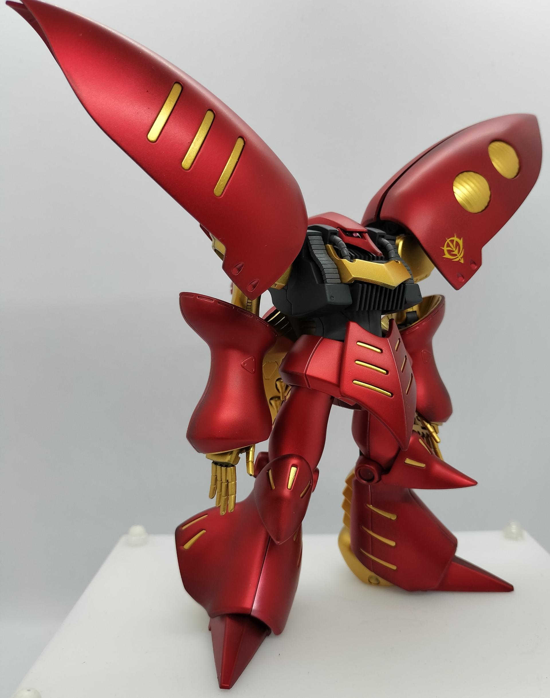 HG キュベレイmk-2 マットキャンディ塗装＆メタリック塗装仕上げ 製作