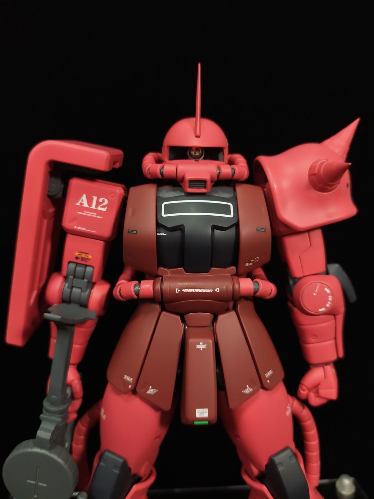 MG シャア専用ザクⅡ 製作 塗装 : Morgana Works