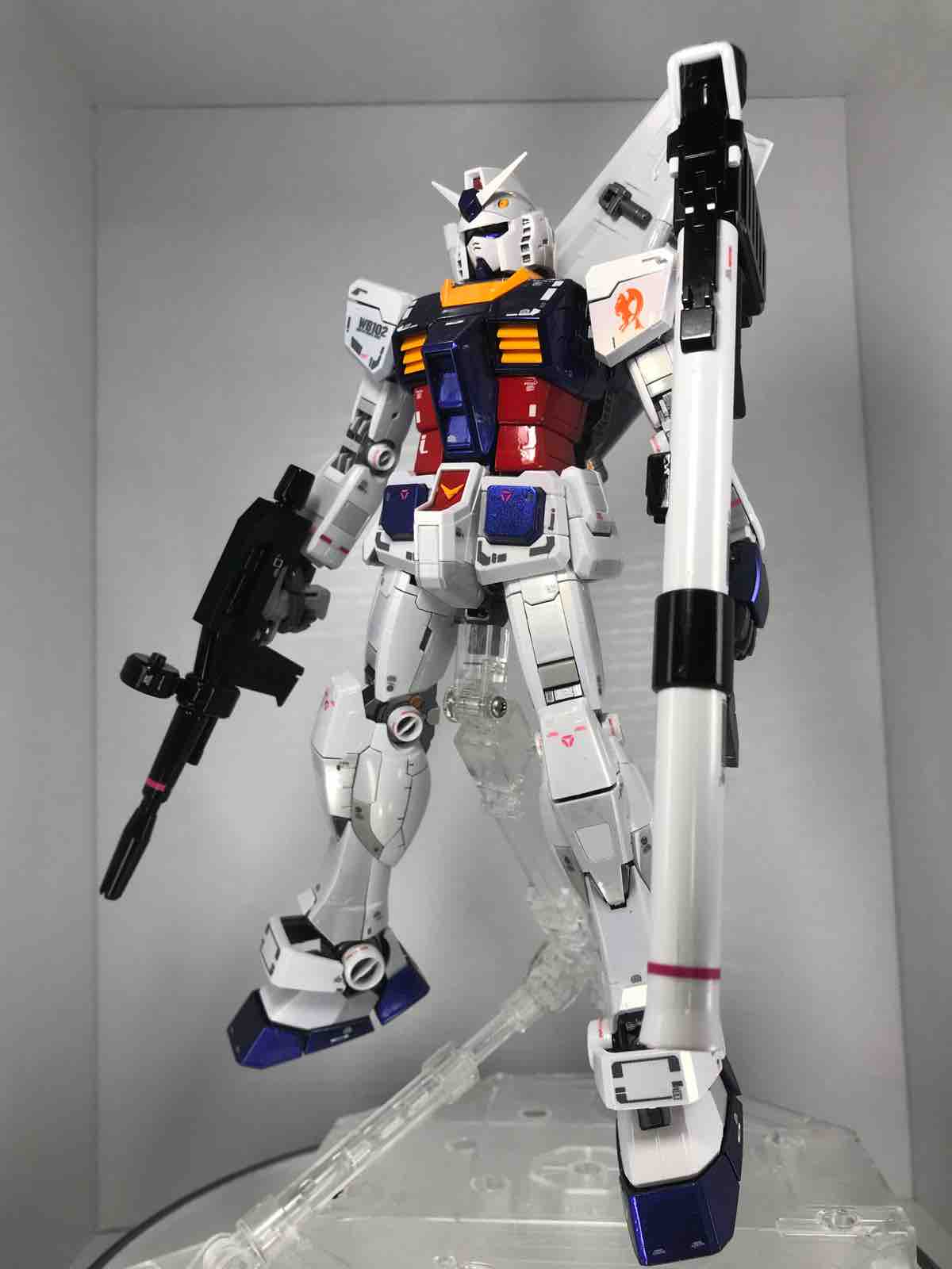 Mg Rx 78 2 ガンダム Ver 3 0 製作 塗装 その三 完成 Morgana Works