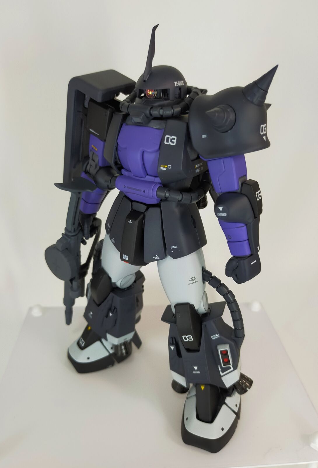 MG 高機動型ザク【黒い三連星】 製作 塗装 : Morgana Works