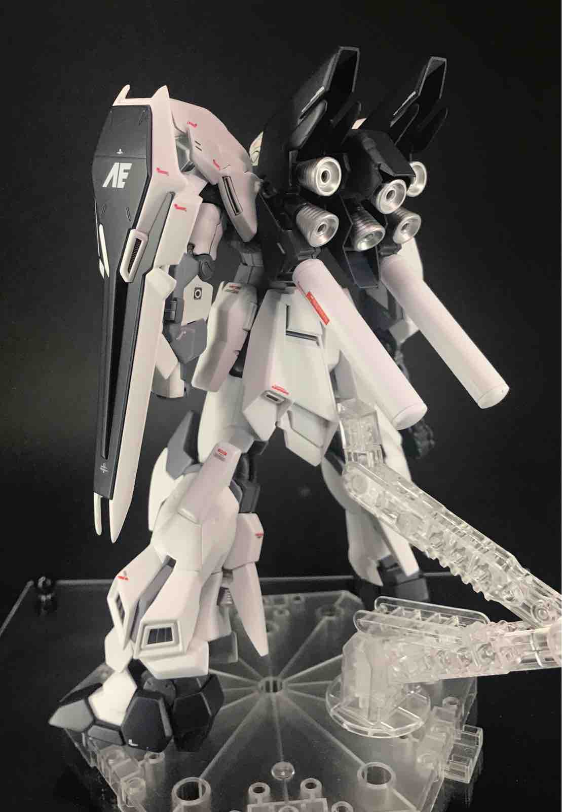 HGUC シナンジュ・スタイン（ユニコーンver.） 製作 塗装 その二（完成