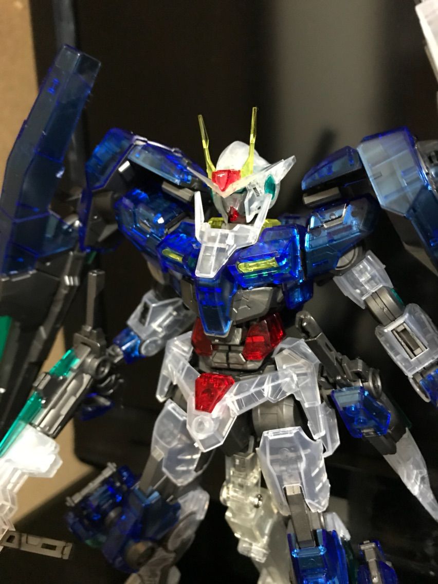 ガンプラexpo限定 MG ダブルオーガンダム セブンソード クリア