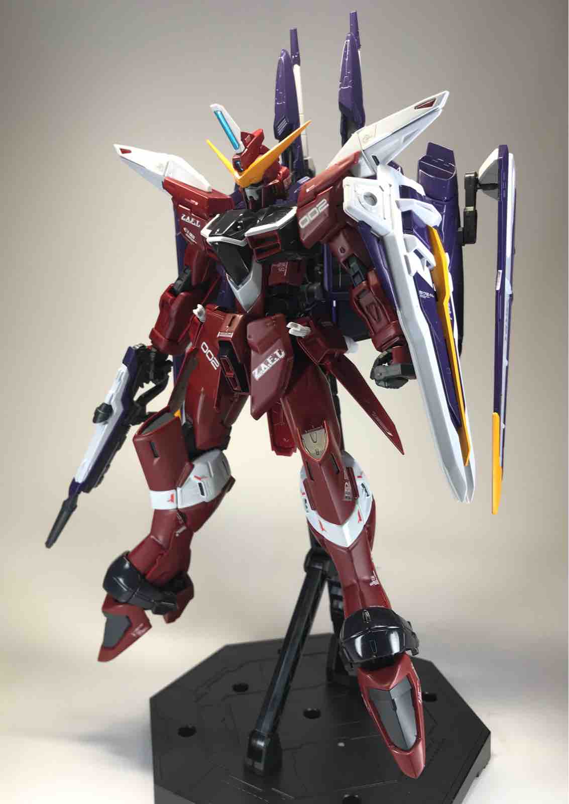MG ジャスティスガンダム 製作 塗装 : Morgana Works