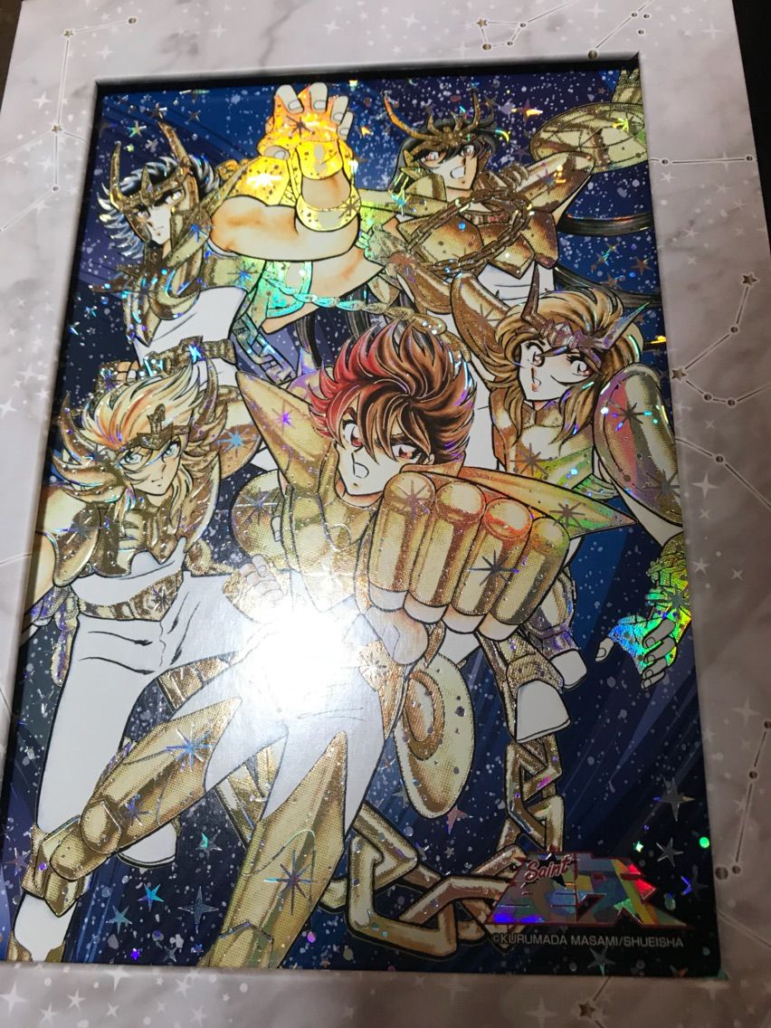 WJ50周年展　聖闘士星矢　(燃えろ　オレのコスモよ！) 複製原稿 WJ50周年展 聖闘士星矢 (燃えろ オレのコスモよ！) 複製原稿