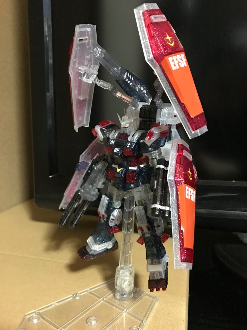 HG フルアーマーガンダム サンダーボルト 劇場限定 クリアカラー 製作