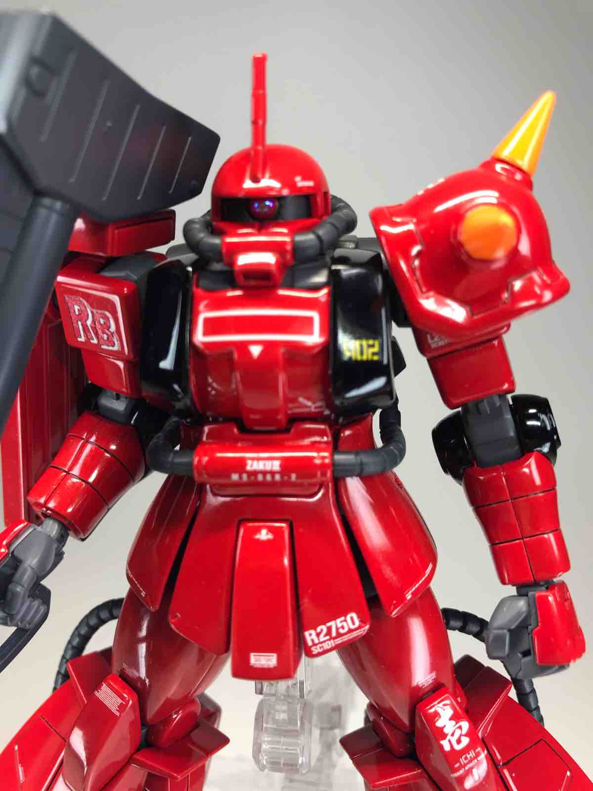 HGUC【MS-06R-2 ZAKU2】ジョニー・ライデン専用ザク 製作 塗装