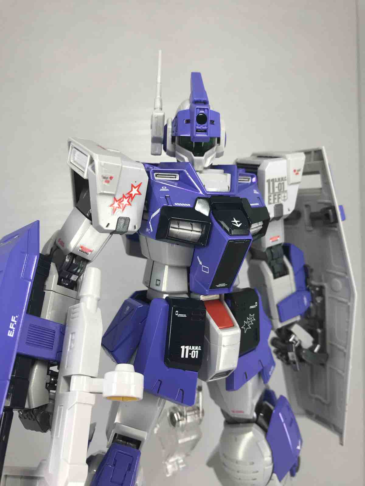 改造ガンプラ mgジム・ドミナンス ミキシング オリジナル塗装