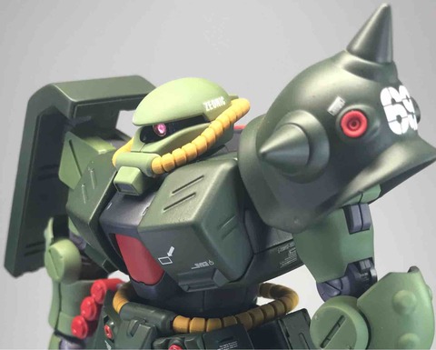 RE ザク2改 製作 塗装 : Morgana Works