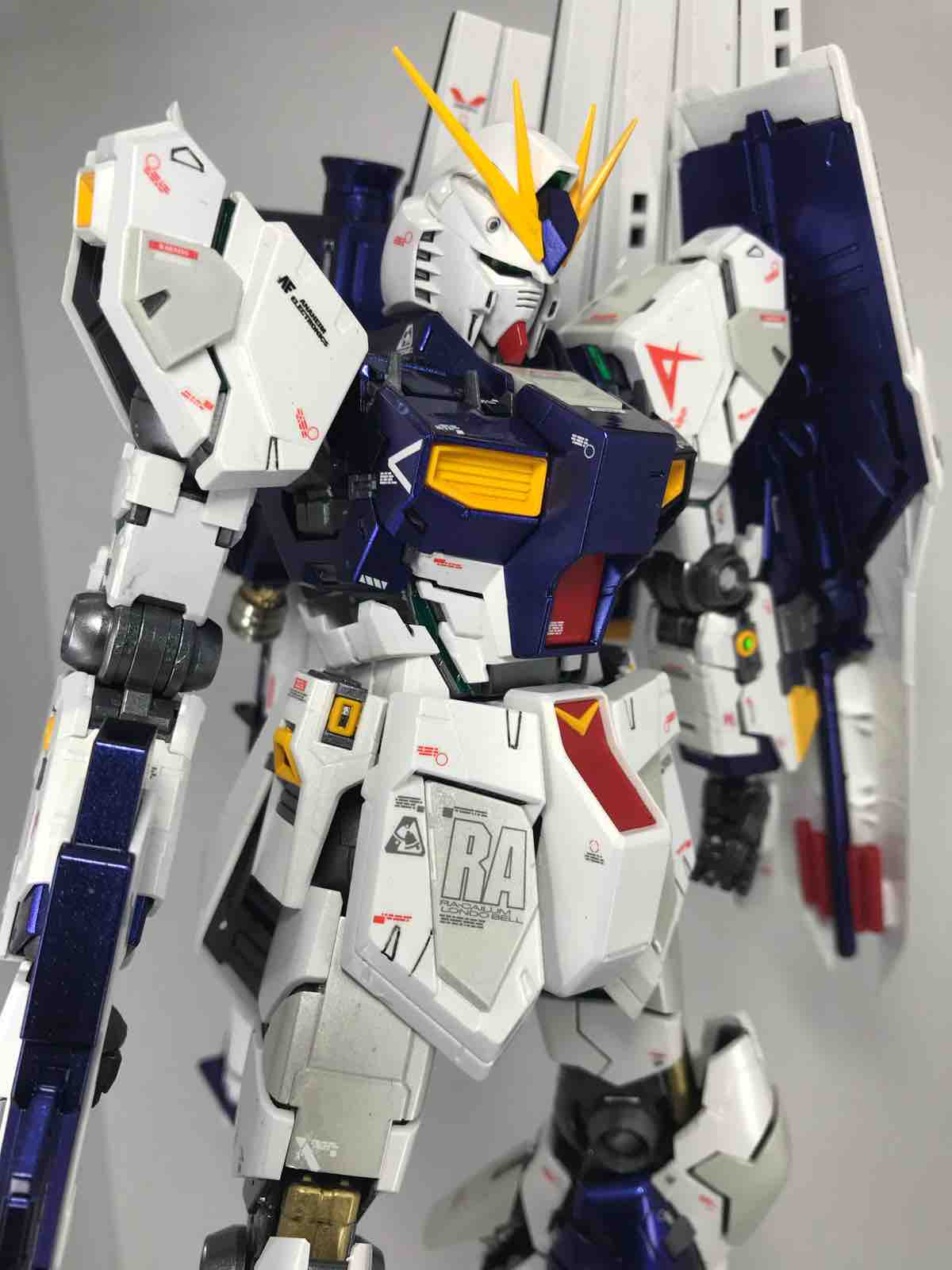 MG νガンダム ver.ka パール＆メタル 全塗装 完成品