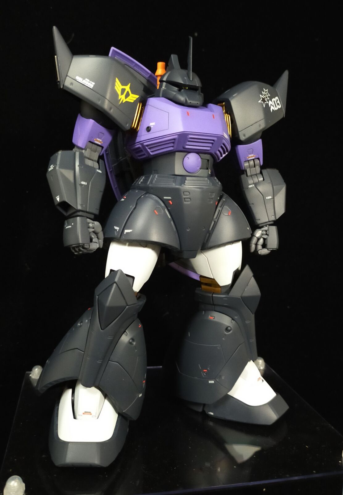 MG 黒い三連星専用ゲルググ　Ver.2.0 ②MG 1/100 MS-14B 黒い三連星専用ゲルググ（Ver.2.0） | のぶ