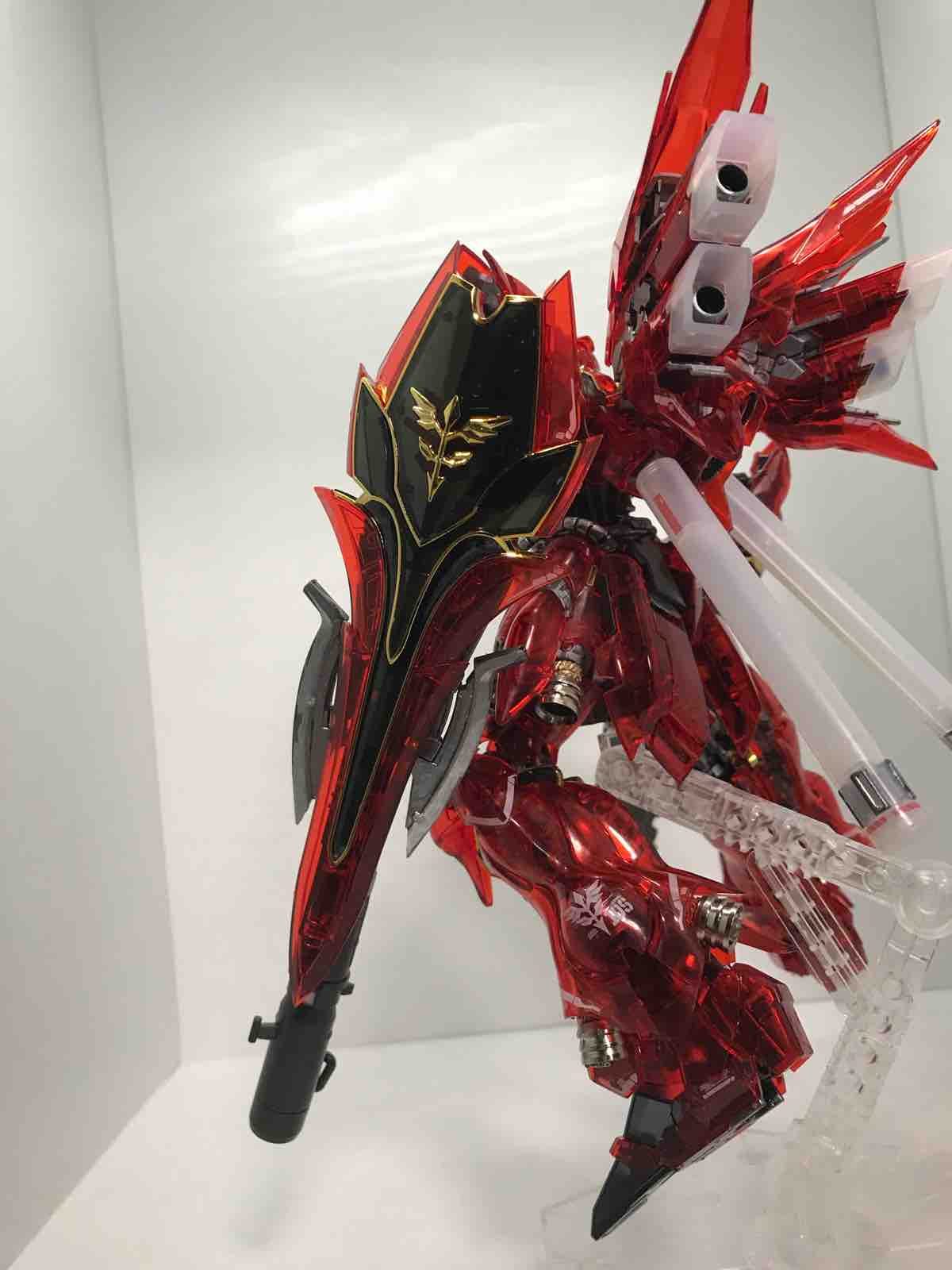 RG シナンジュ クリアカラー 拡張パーツ アクションベース1 デカールセット RG シナンジュ クリアカラー 拡張パーツ アクションベース1